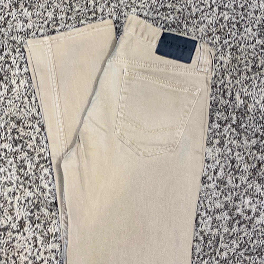 Bullhead beige denim slim pants